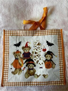 Bears in Halloween Costumes Reusable Tote Bag - Marshalls, TJ Maxx, Homegoods